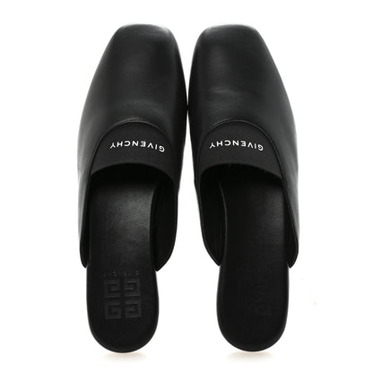 Givenchy Calfskin Dune Bedford Logo Mule Slides 35.5 Black 2 of 9
