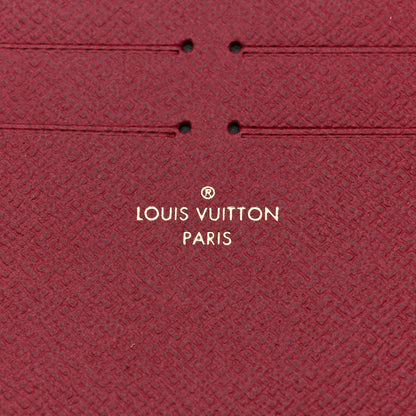 Louis Vuitton Calfskin Pochette Felicie Card Holder Insert Fuchsia 6 of 6