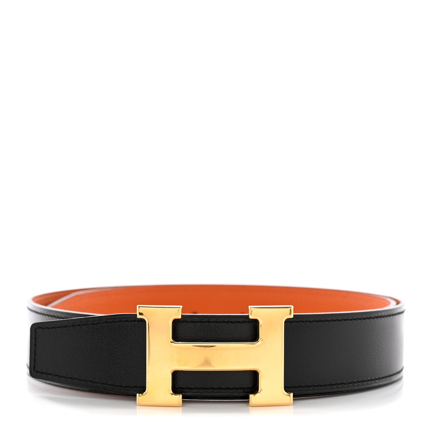 135 Togo 32mm H Belt 80 32 Black Orange