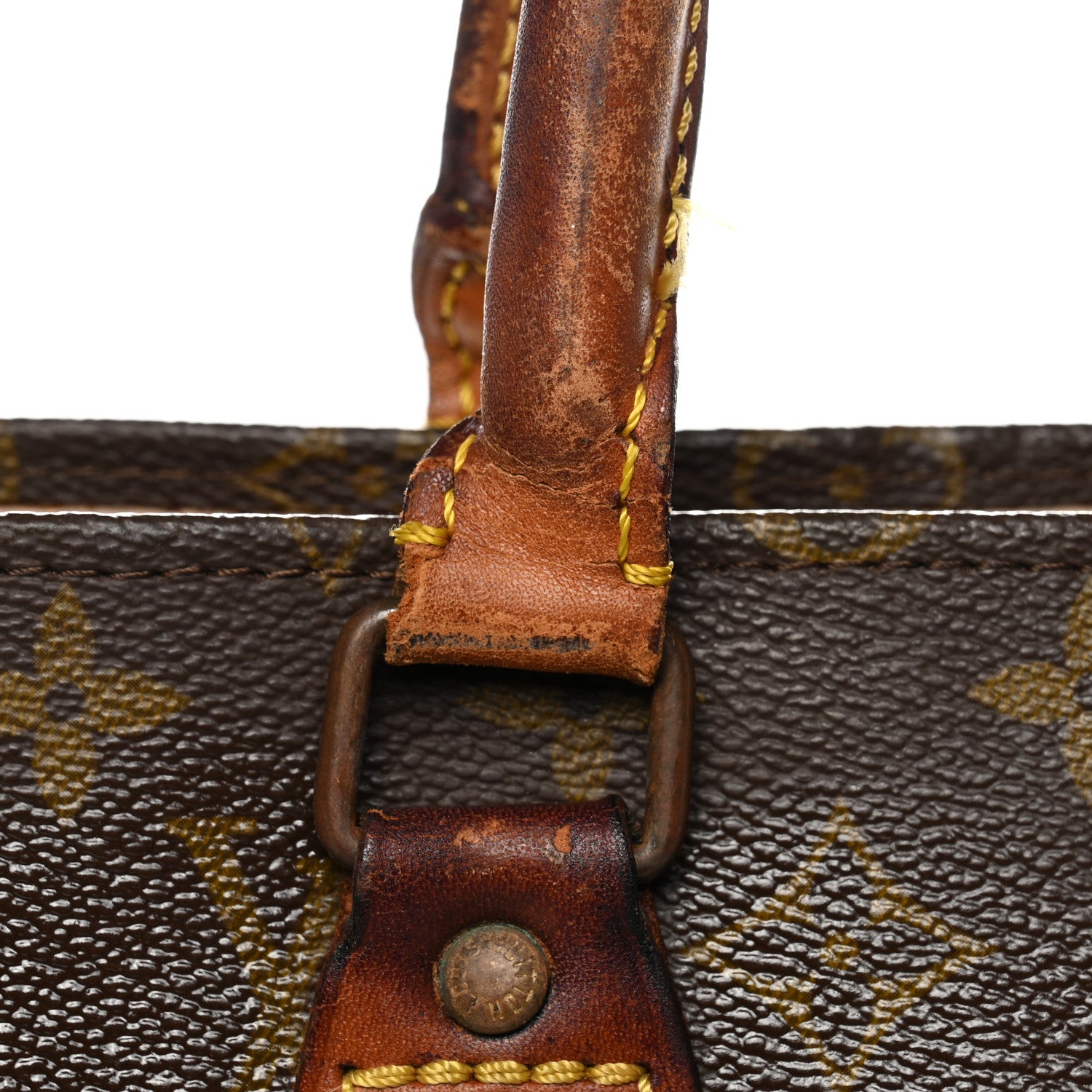 Louis Vuitton Monogram Sac Plat 17 of 23