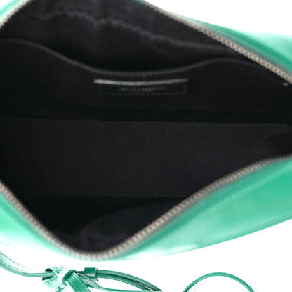 Saint Laurent Calfskin Matelasse Monogram Lou Camera Bag Malachite 5 of 11