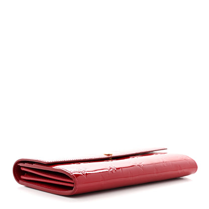 Louis Vuitton Vernis Sarah Wallet Pomme D'Amour 4 of 11