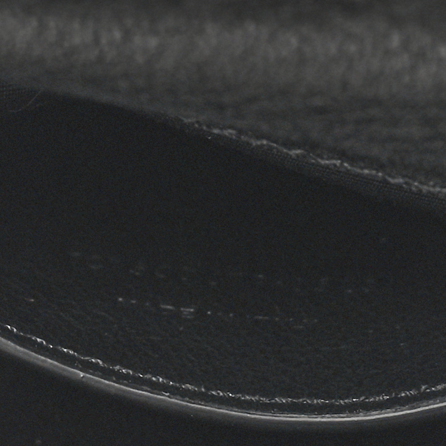 Sheepskin Matelasse Chevron Monogram Monochrome Medium College Bag Black