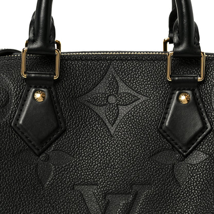 Louis Vuitton Empreinte Monogram Giant Speedy Bandouliere 25 Black 7 of 9