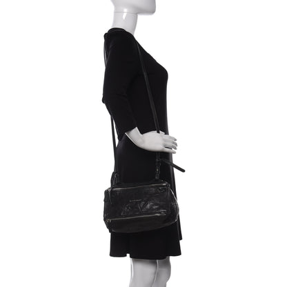 Givenchy Tumbled Sheepskin Mini Pandora Black 2 of 9