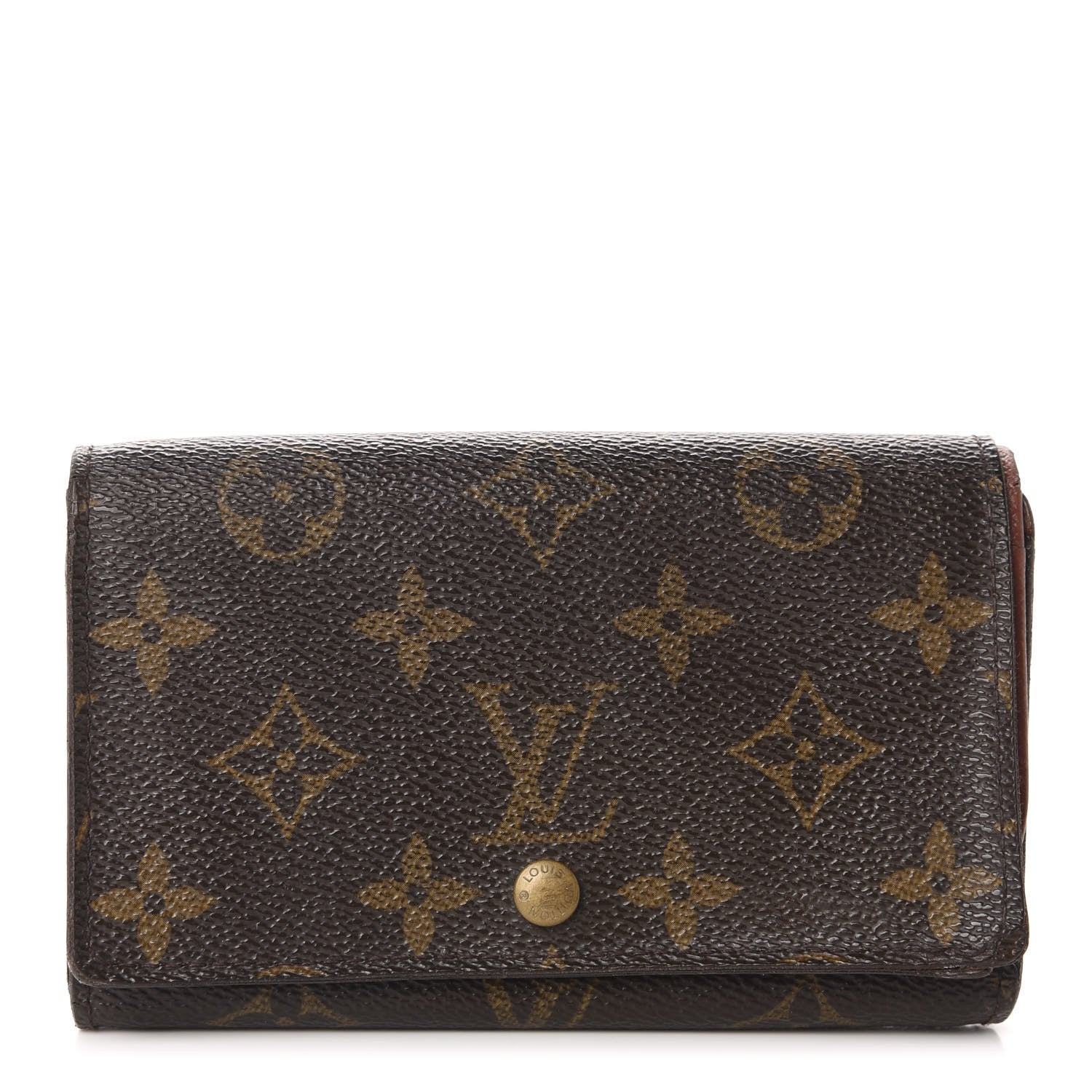 Louis Vuitton Monogram Porte-Monnaie Tresor Wallet 1 of 11