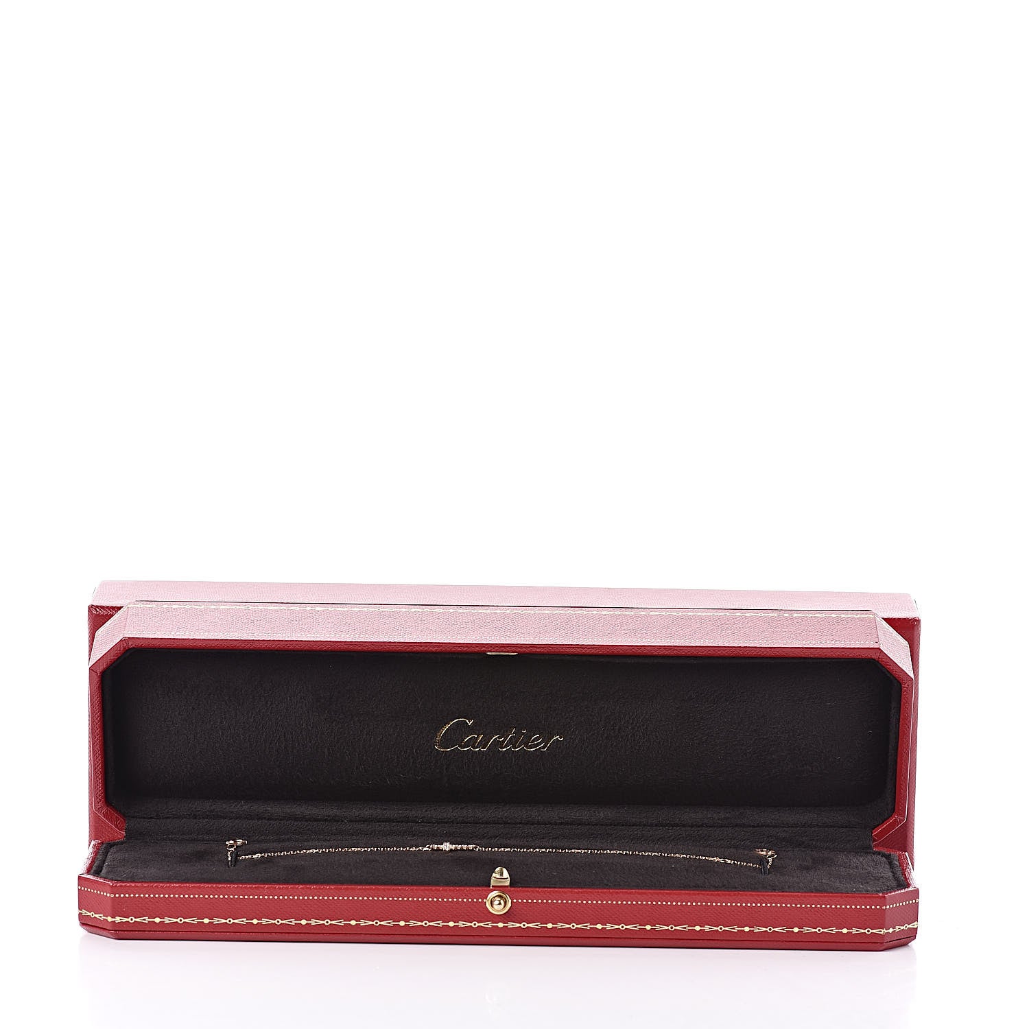 Cartier 18K Pink Gold Diamond Symbols Cross Bracelet 5 of 5