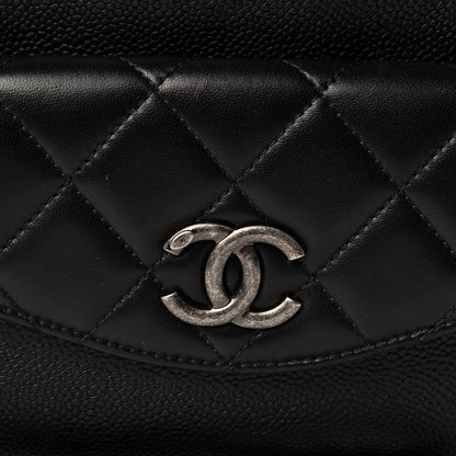 Chanel Caviar Lambskin Quilted Small Coco Break Camera Case Black 9 of 12