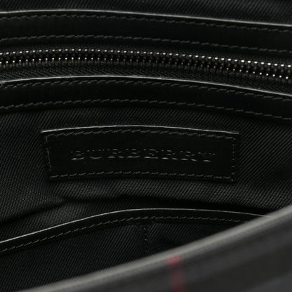Burberry Nylon Smoked Check Messenger Bag 6 of 9
