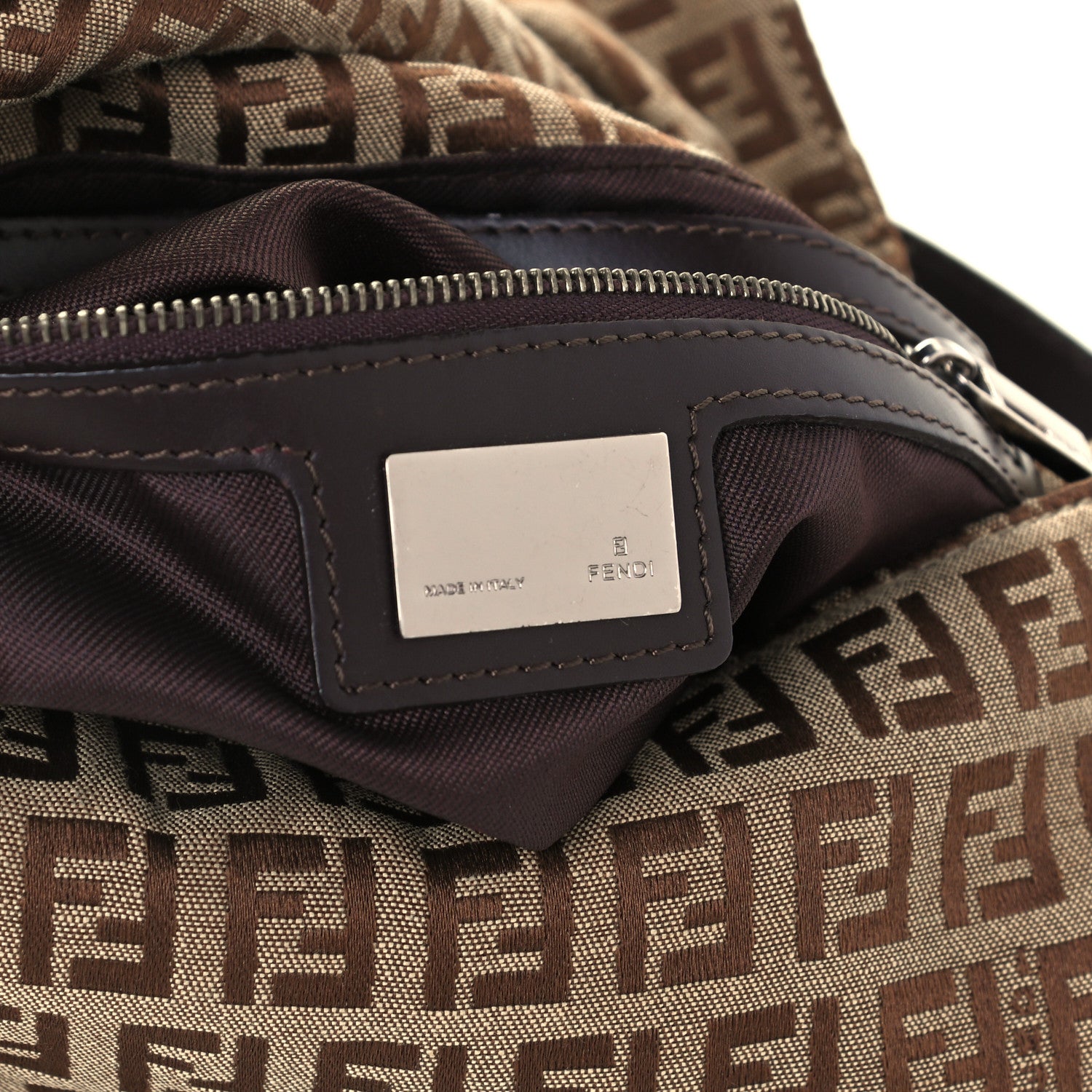 Fendi Zucchino Baguette Tobacco 7 of 9