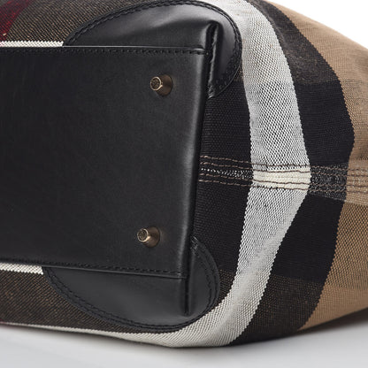 Burberry Canvas Mega Check Medium Maidstone Black 10 of 10