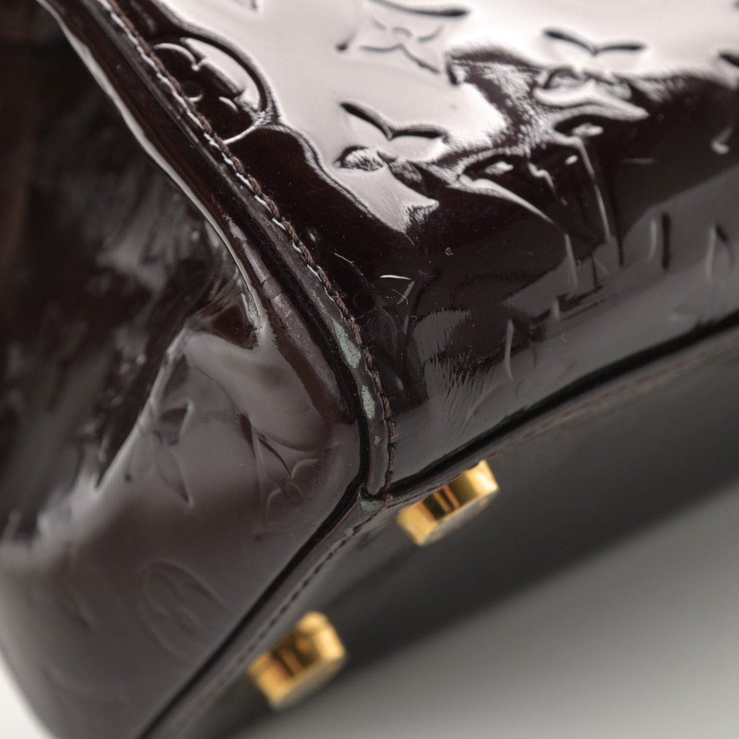 Louis Vuitton Vernis Brea MM Amarante 12 of 17