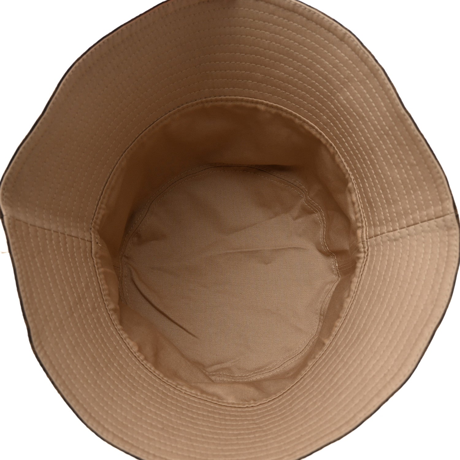 Fendi Technical Fabric FF Reversible Bucket Hat S Tobacco Beige 13 of 15
