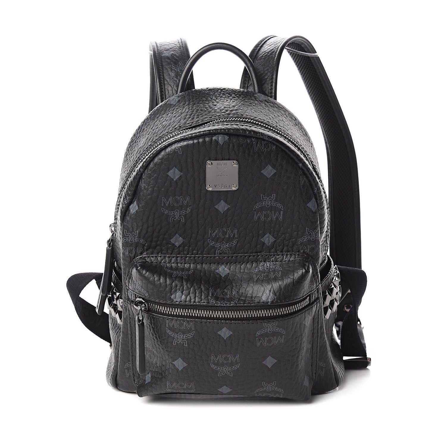 Visetos Side Stud Mini Stark Backpack Black
