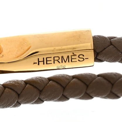 Hermes Swift Glenan Double Tour Bracelet Etoupe 4 of 7
