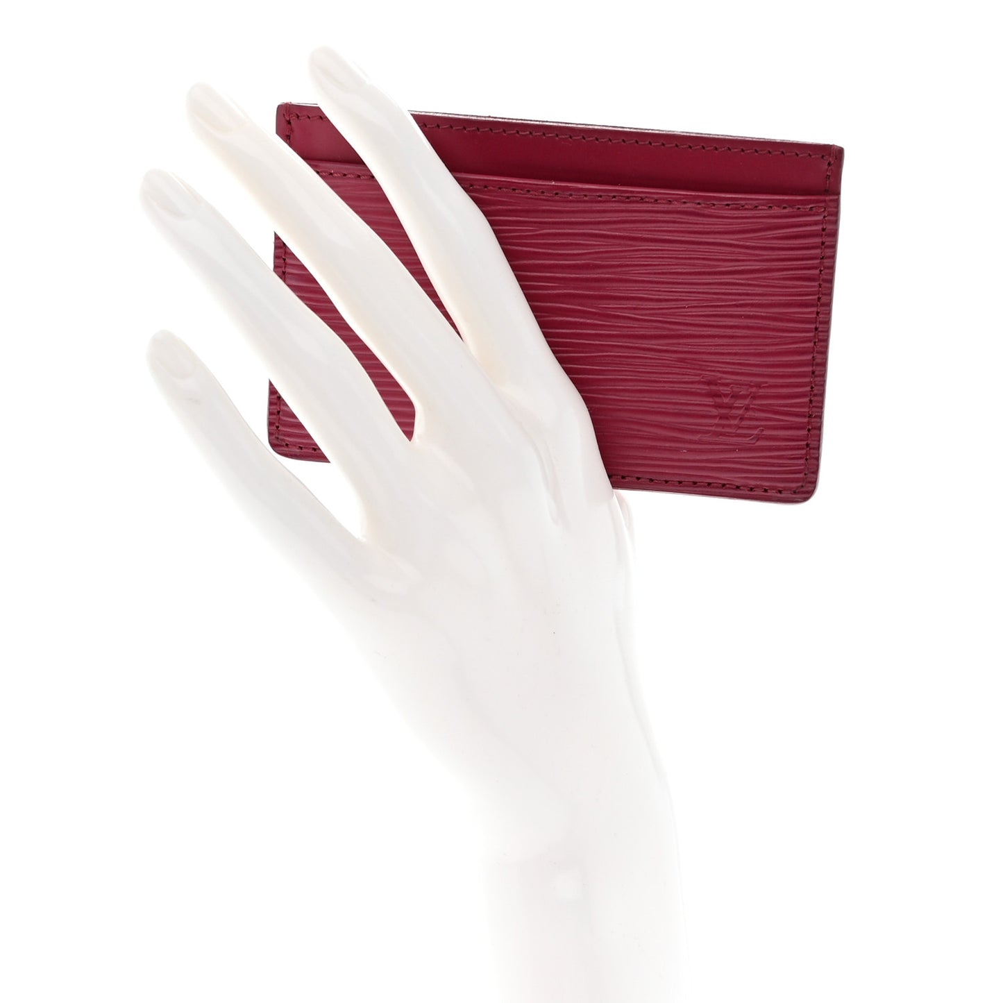 Epi Card Holder Fuchsia