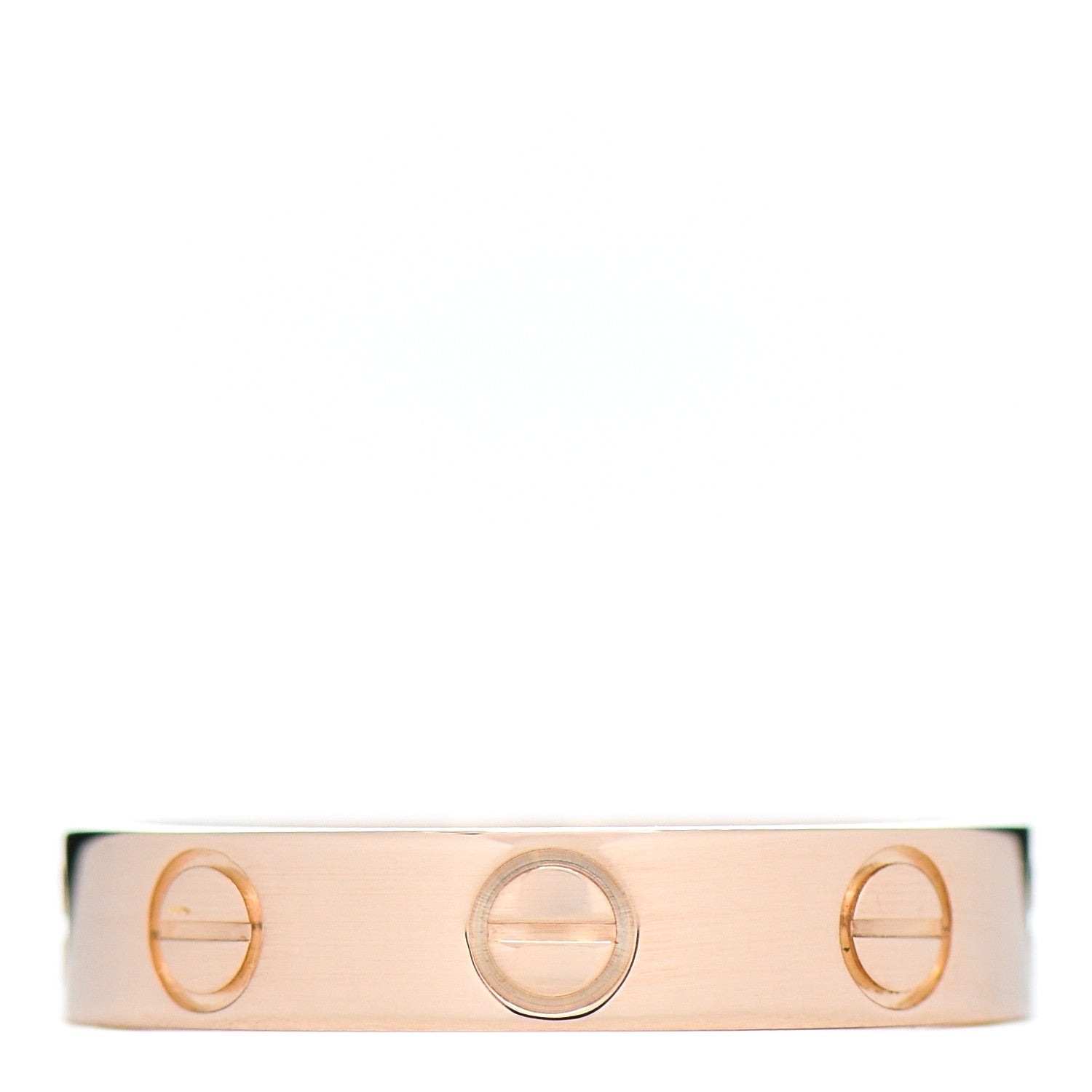 Cartier 18K Pink Gold 3.5mm LOVE Wedding Band Ring 48 4.5 1 of 4