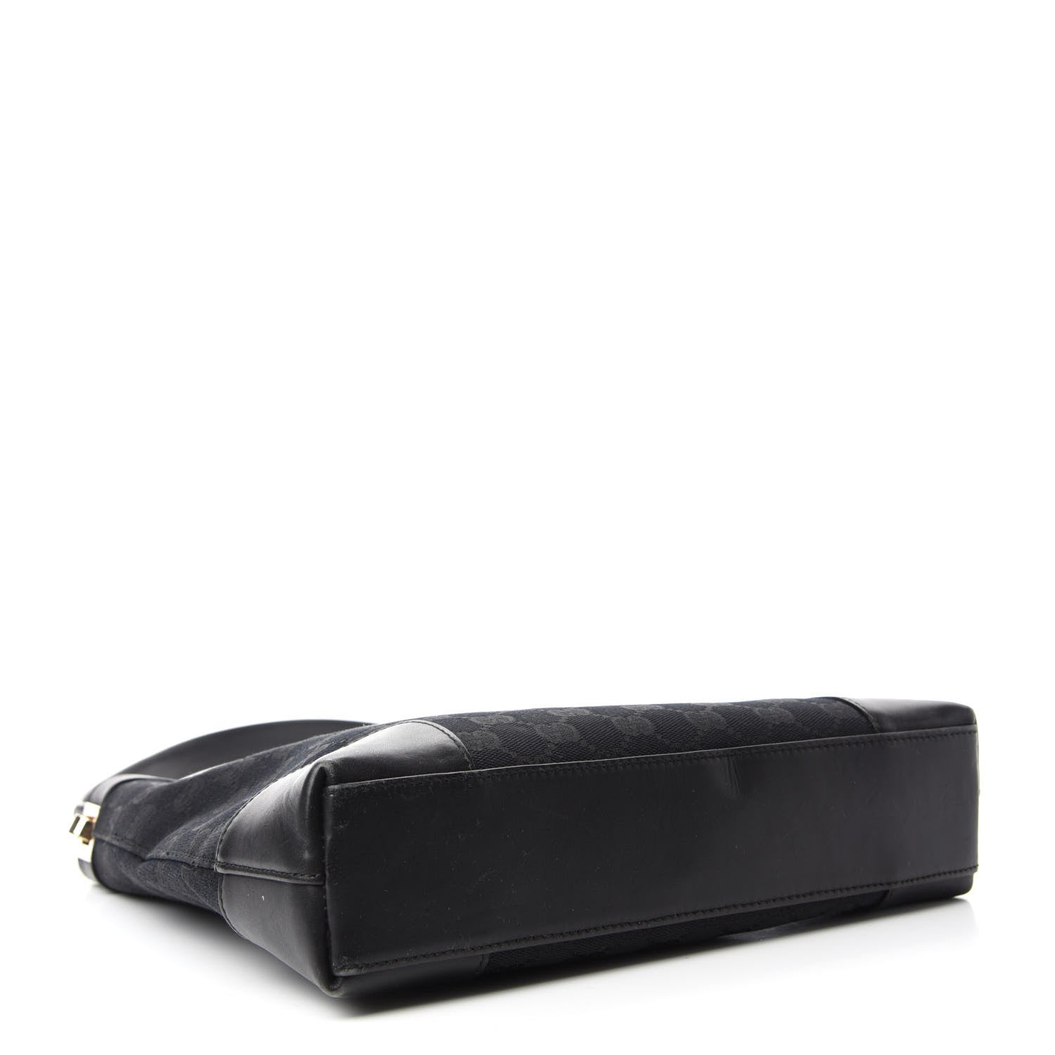 Gucci Monogram Shoulder Bag Black 4 of 14
