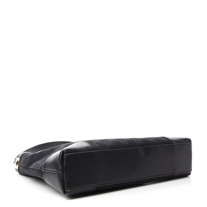Gucci Monogram Shoulder Bag Black 4 of 14