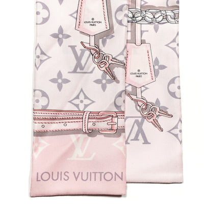Louis Vuitton Silk Monogram Confidential Bandeau Light Pink 3 of 4