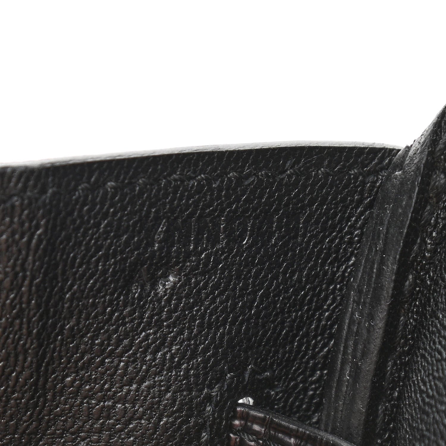 Hermes Togo Matte Alligator Birkin Touch 30 Black 7 of 11