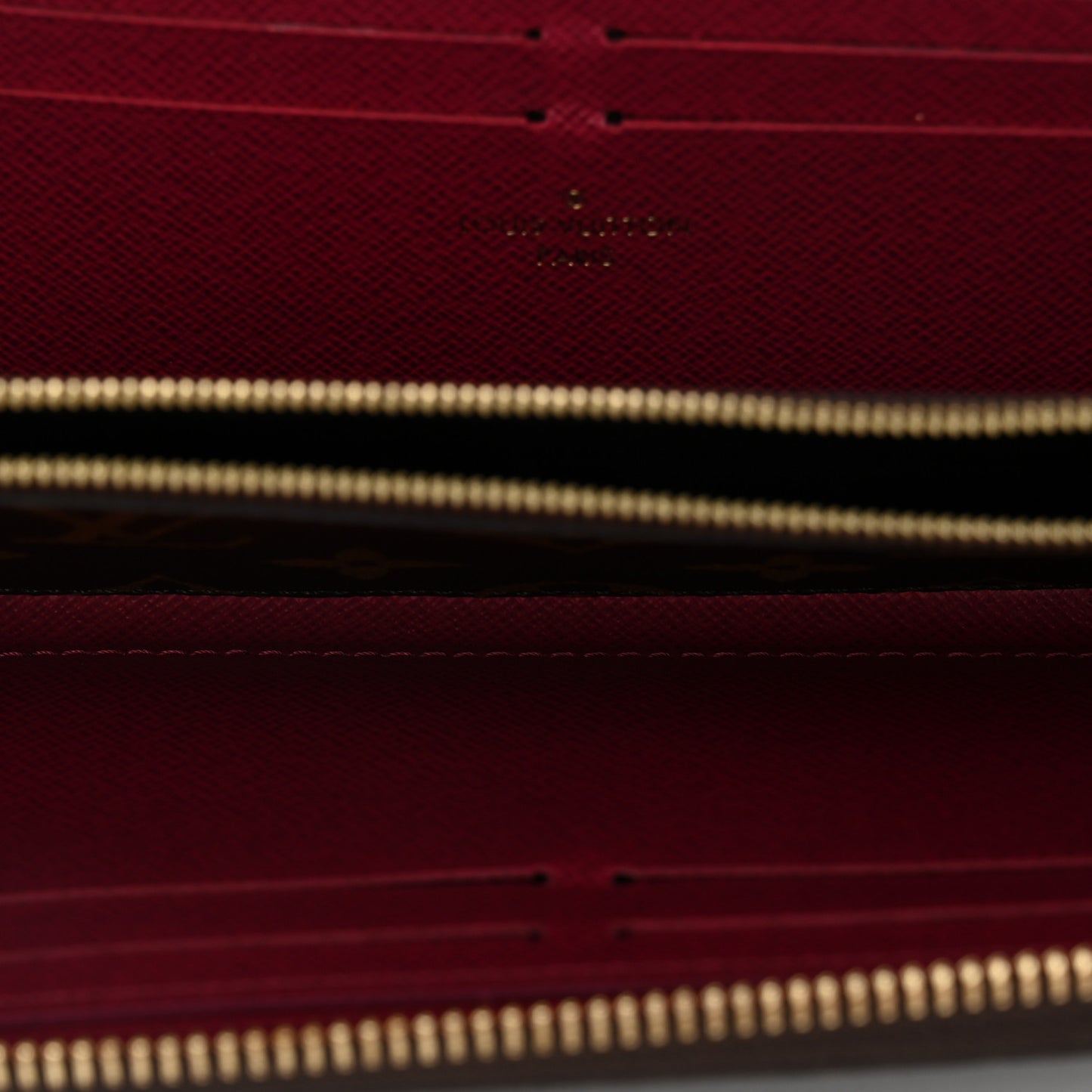 Monogram Clemence Wallet Fuchsia