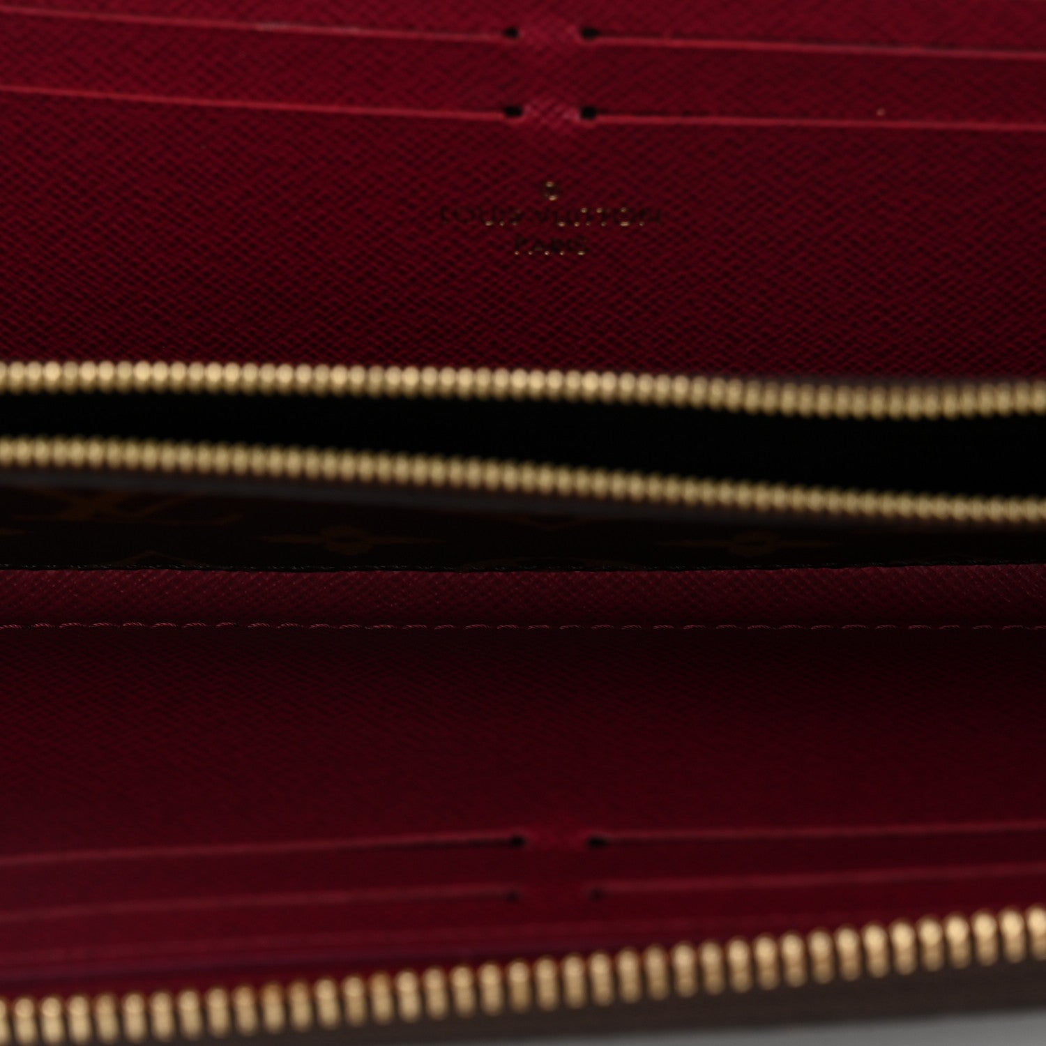 Louis Vuitton Monogram Clemence Wallet Fuchsia 5 of 8