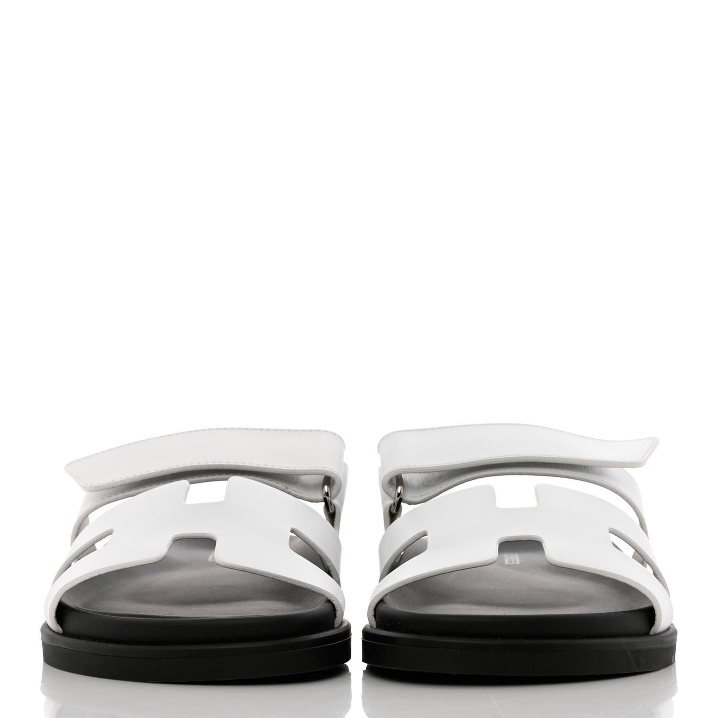 Calfskin Womens Chypre Sandals 37 White
