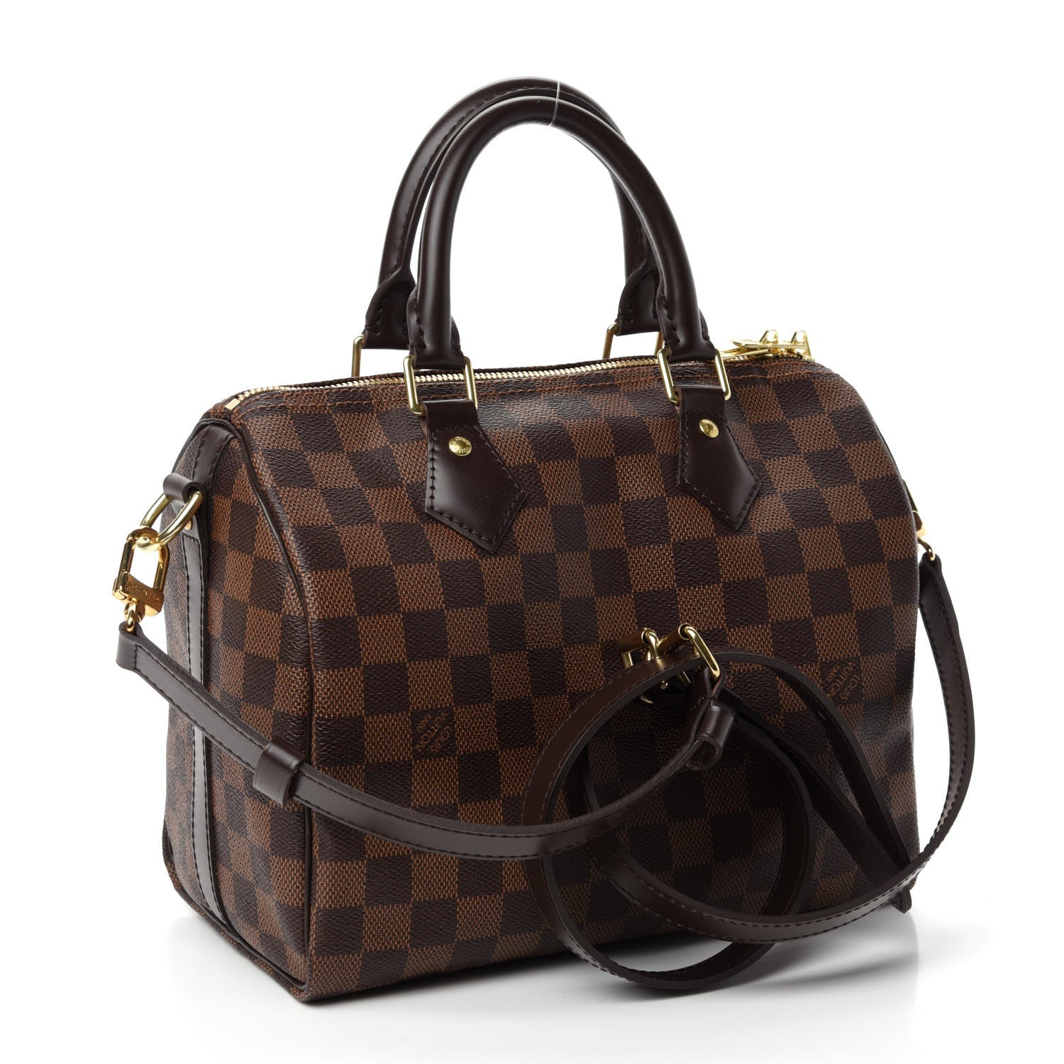 Louis Vuitton Damier Ebene Speedy Bandouliere 25 4 of 12