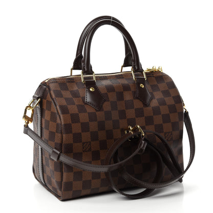 Louis Vuitton Damier Ebene Speedy Bandouliere 25 4 of 12