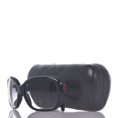 Chanel Acetate CC Bow Sunglasses 5171 Black Red 7 of 7
