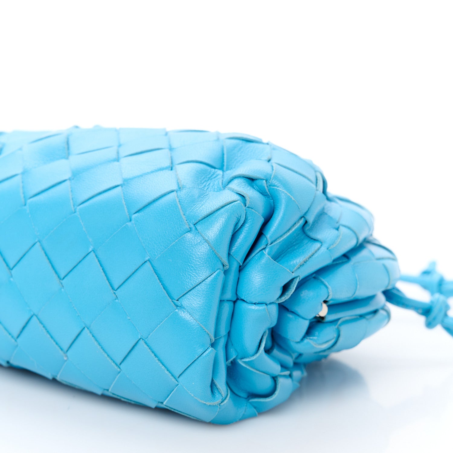 Bottega Veneta Nappa Intrecciato The Mini Pouch Swimming Pool 10 of 10
