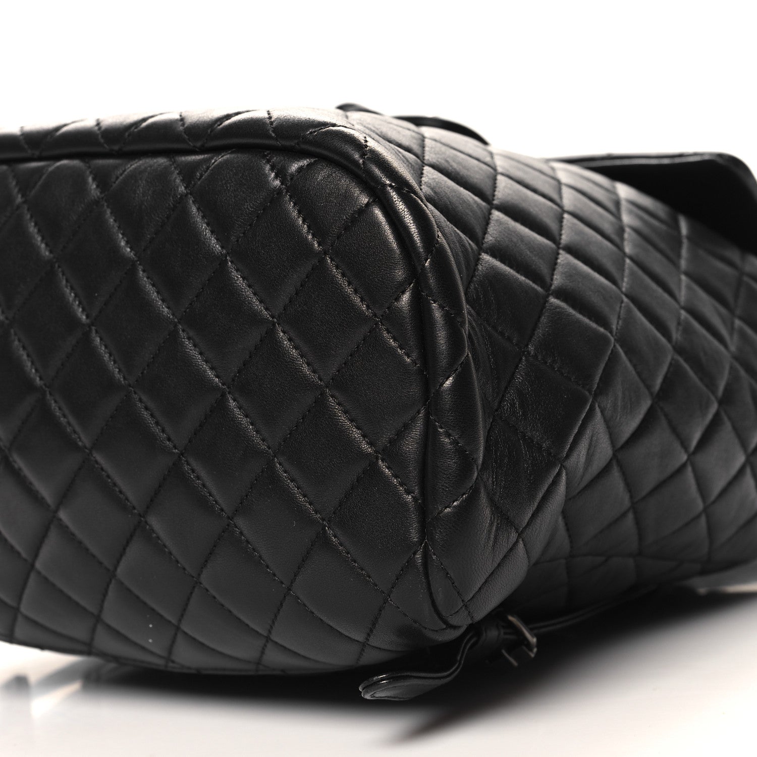 Chanel Lambskin Quilted Large Urban Spirit Backpack Black 10 of 10