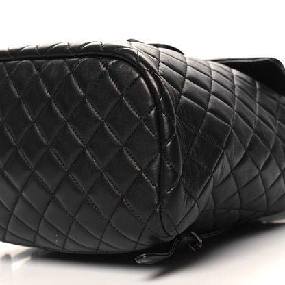 Chanel Lambskin Quilted Large Urban Spirit Backpack Black 10 of 10