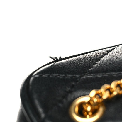 Saint Laurent Lambskin Quilted Binocular Case Black 11 of 11