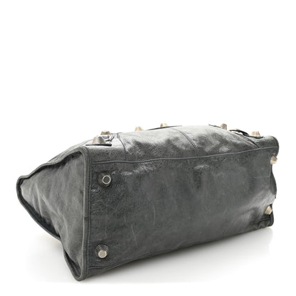 Balenciaga Agneau Giant 21 Silver Hardware Work Anthracite 5 of 13