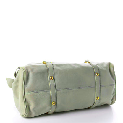 Miu Miu Vitello Bow Bag Nube 5 of 16