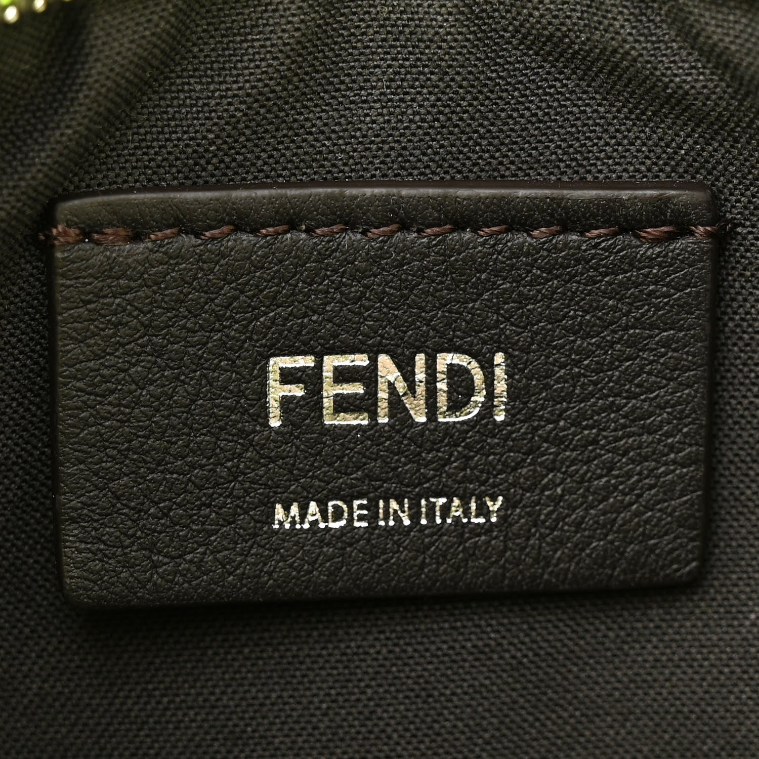 Fendi Vitello Grace Matte Small Fendigraphy Hobo Bag Neon Yellow 6 of 10
