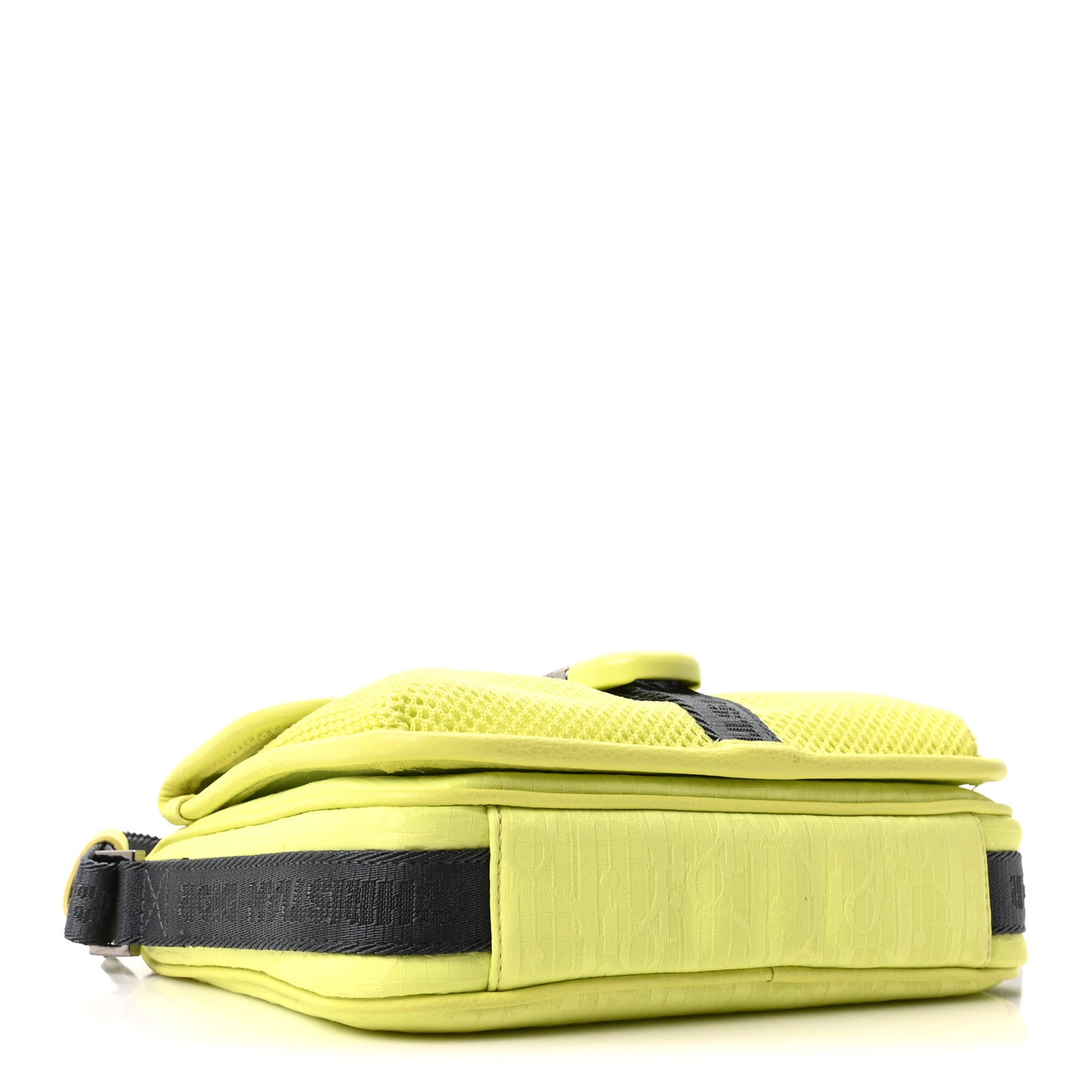 Oblique Jacquard Dior 8 Pouch With Strap Jaune