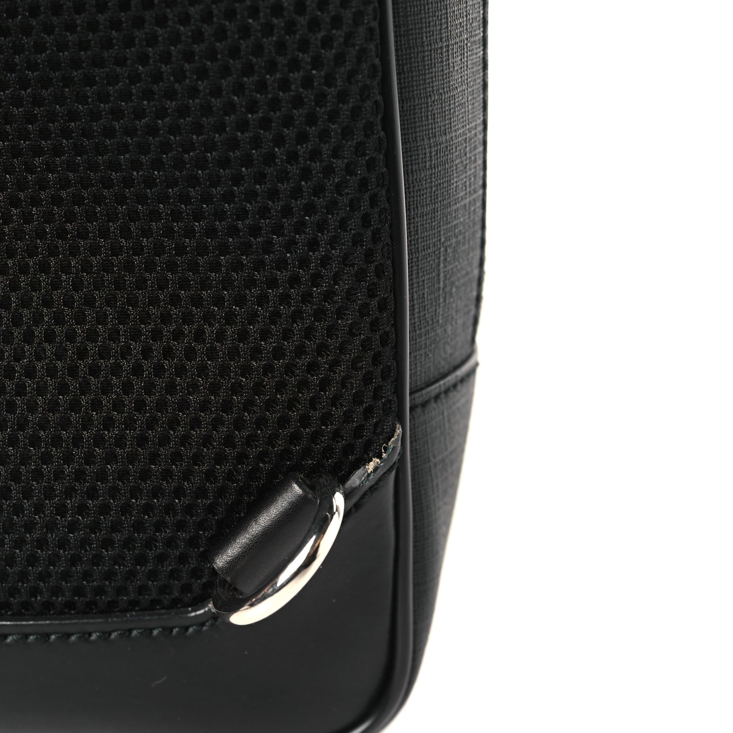 GG Supreme Monogram Web Belt Bag Black Grey