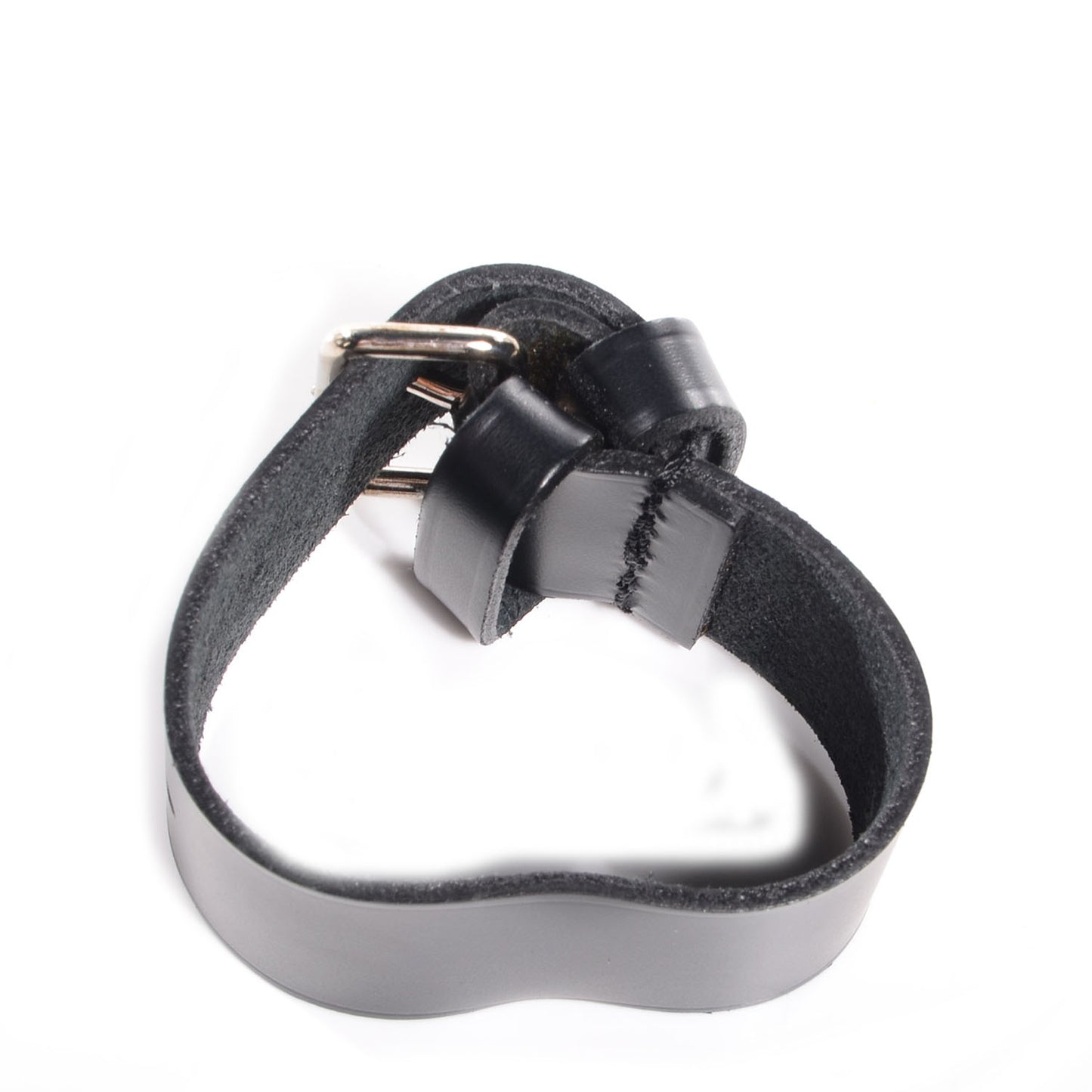 Leather Luggage Loop Black