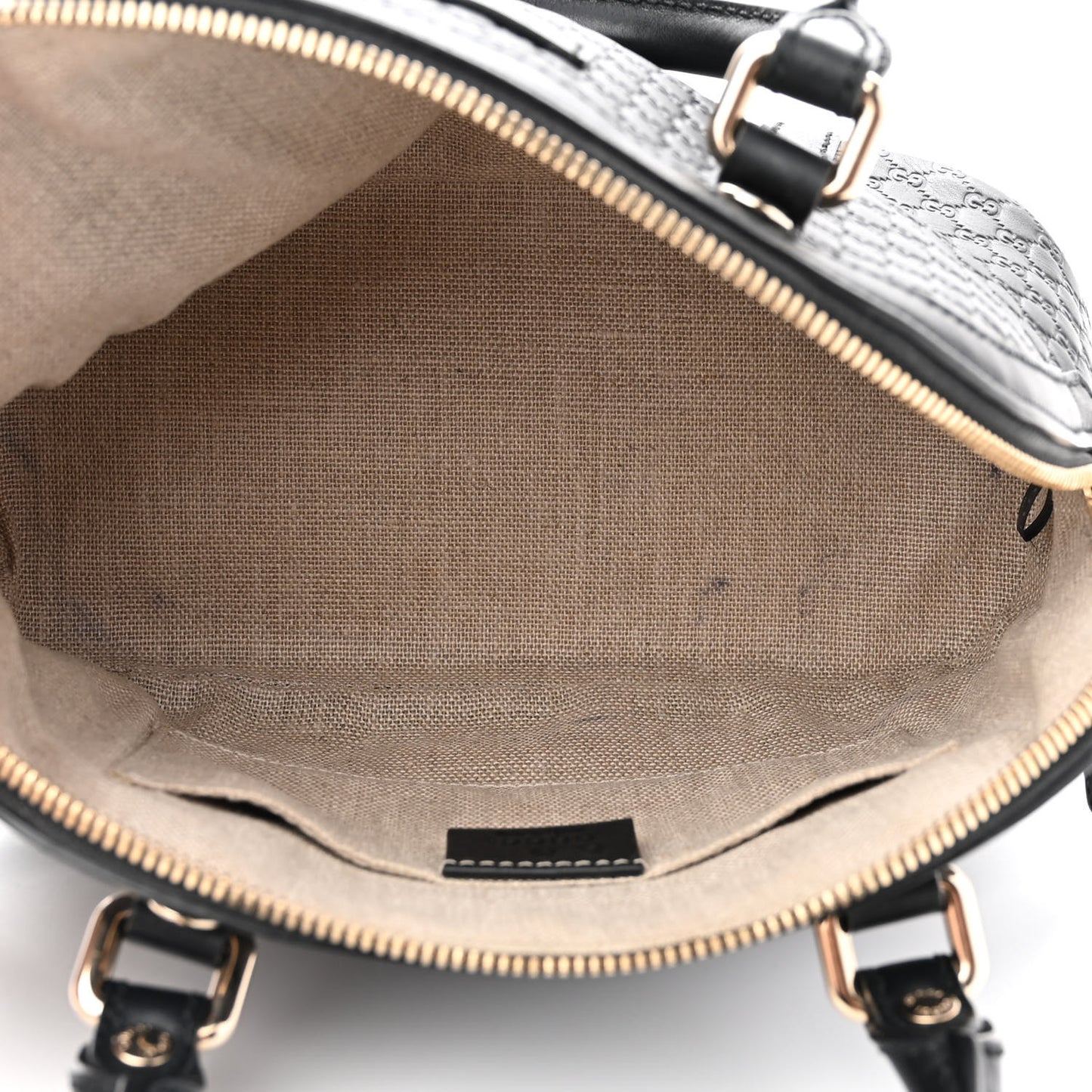 Microguccissima Mini Dome Bag Black