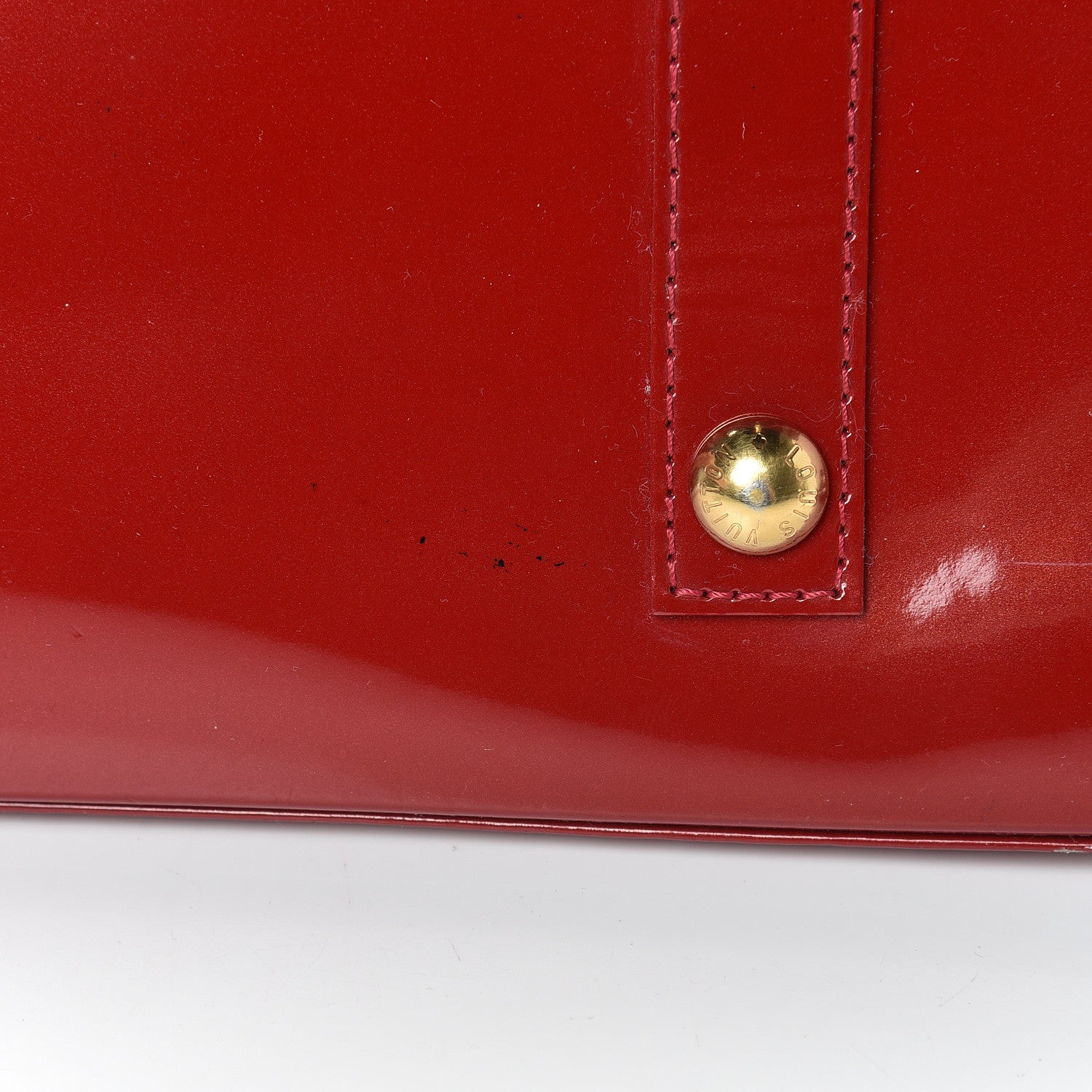 Louis Vuitton Vernis Alma GM Pomme D'Amour 13 of 14