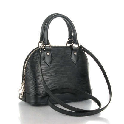 Louis Vuitton Epi Alma BB Black 3 of 7