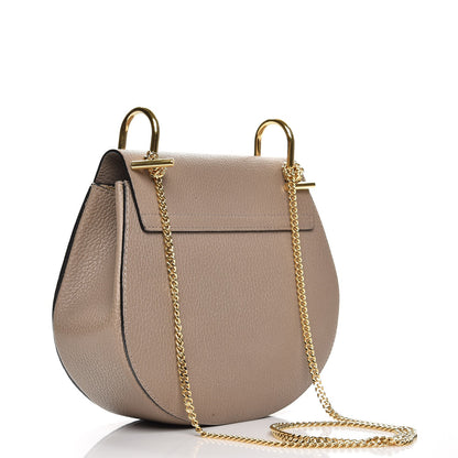 Chloe Grained Lambskin Drew Shoulder Bag Motty Grey 3 of 6