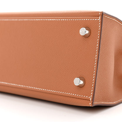 Hermes Epsom Kelly Sellier 25 Gold 10 of 11