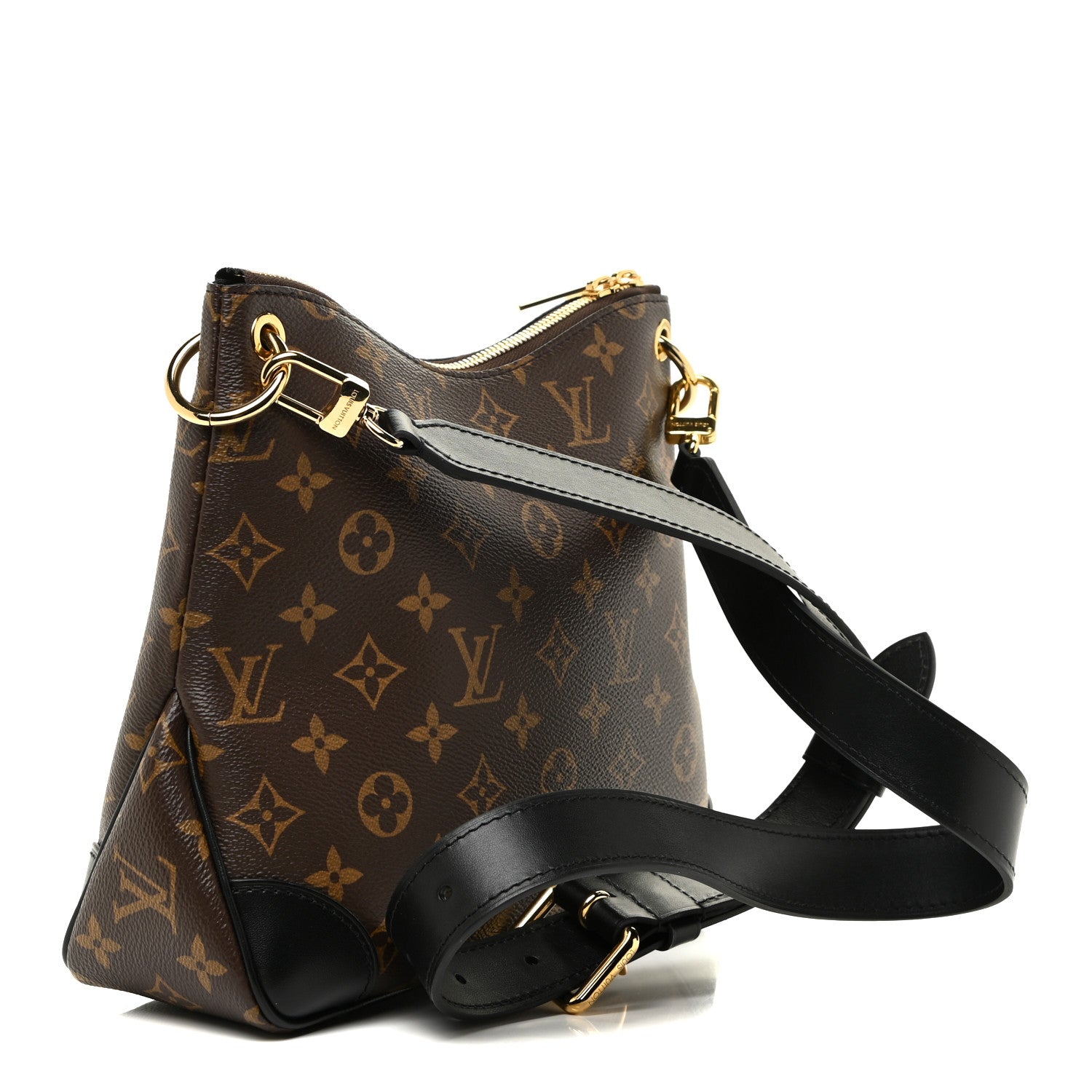Louis Vuitton Monogram Odeon PM Black 3 of 14