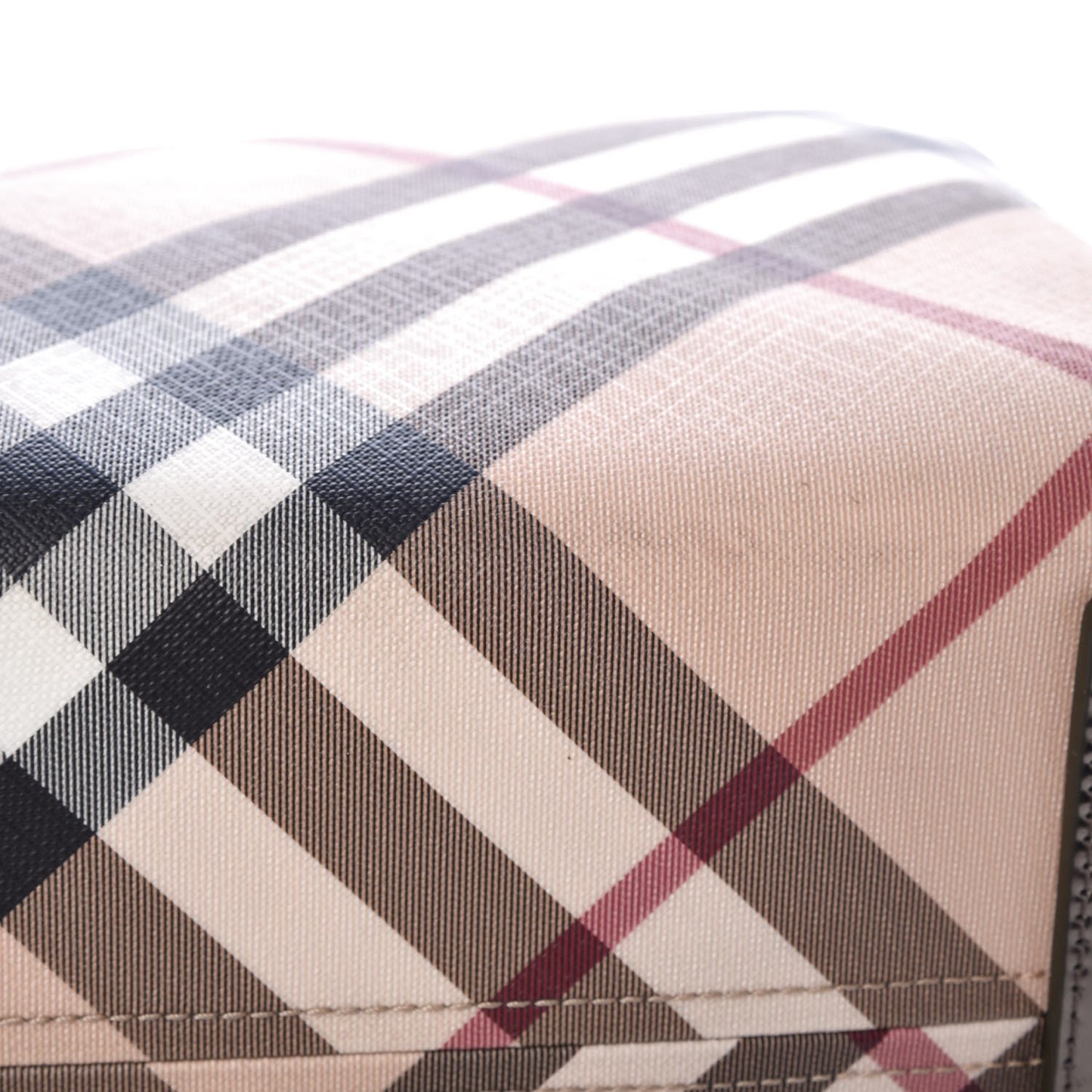 Patent Supernova Check Stanton Tote Dark Nickel