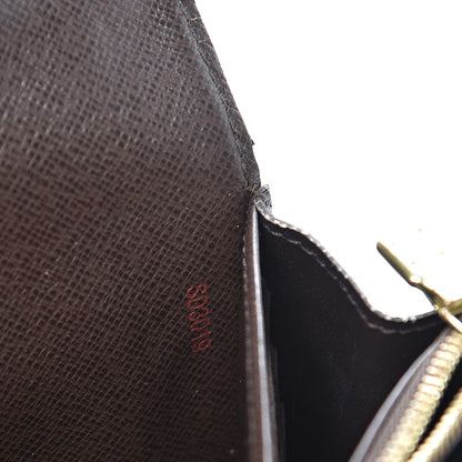 Louis Vuitton Damier Ebene Sarah Wallet 6 of 15