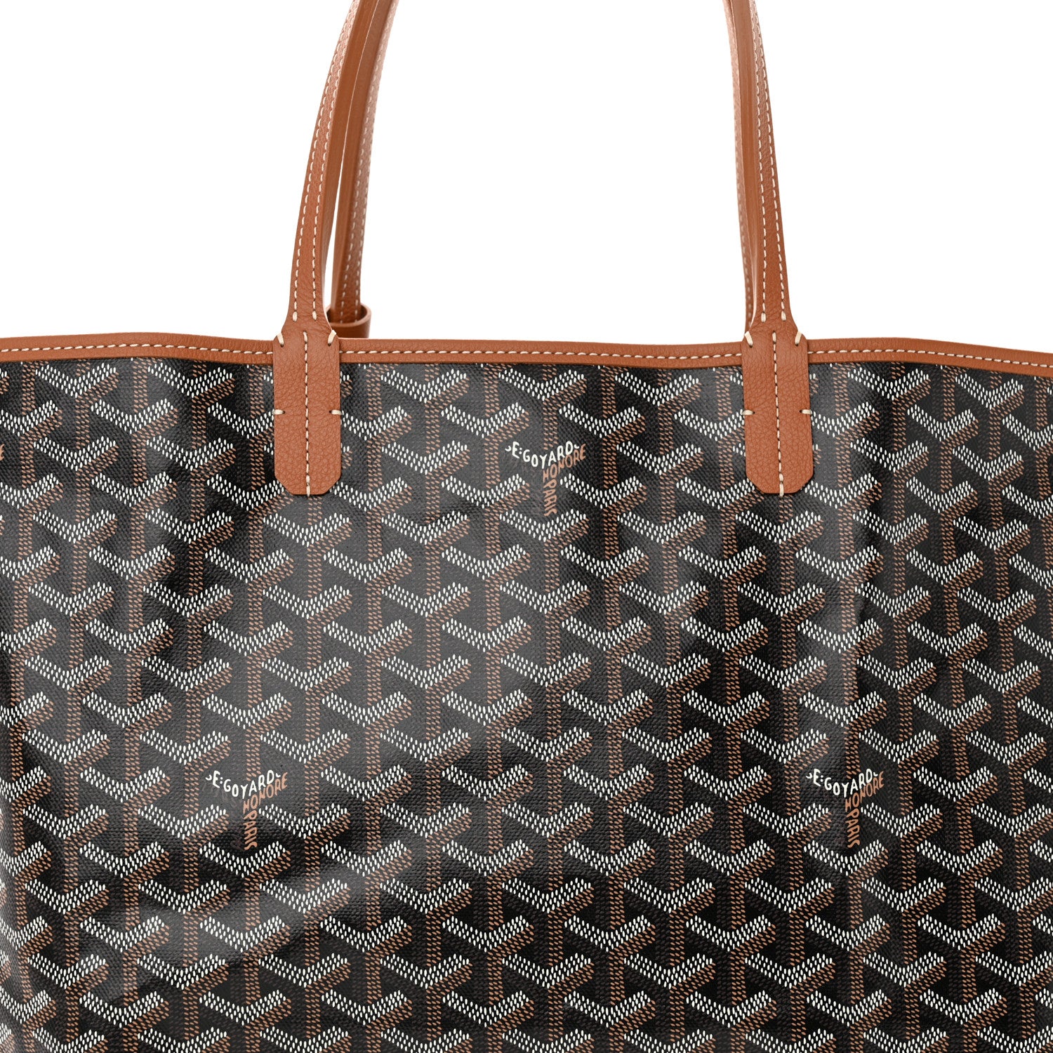 Goyard Goyardine Saint Louis PM Black Gold 9 of 11